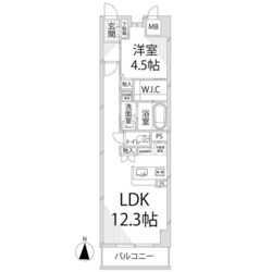 キャッスルコート土山の物件間取画像